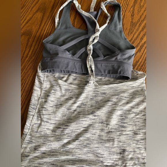 Lululemon Tank top with a built in bra - Picture 2 of 4